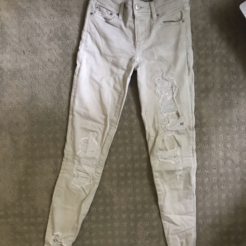 AE grey jeans